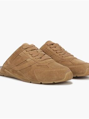 Vince Women's Suede Slip-On Sneakers in Tan